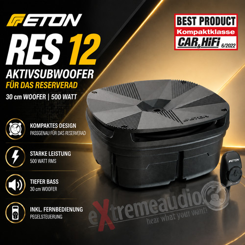 Eton res12 aktivsubwoofer - aktivsubwoofer, für