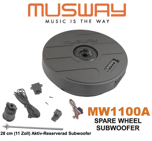 Musway mw1100a aktiv subwoofer - mw1100a,