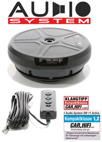 Audio system active - sw, 11